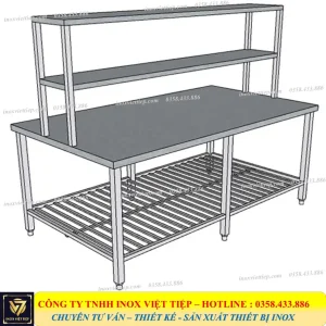Bàn ghế inox